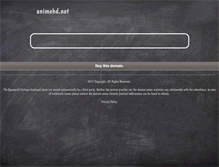 Tablet Screenshot of animehd.net